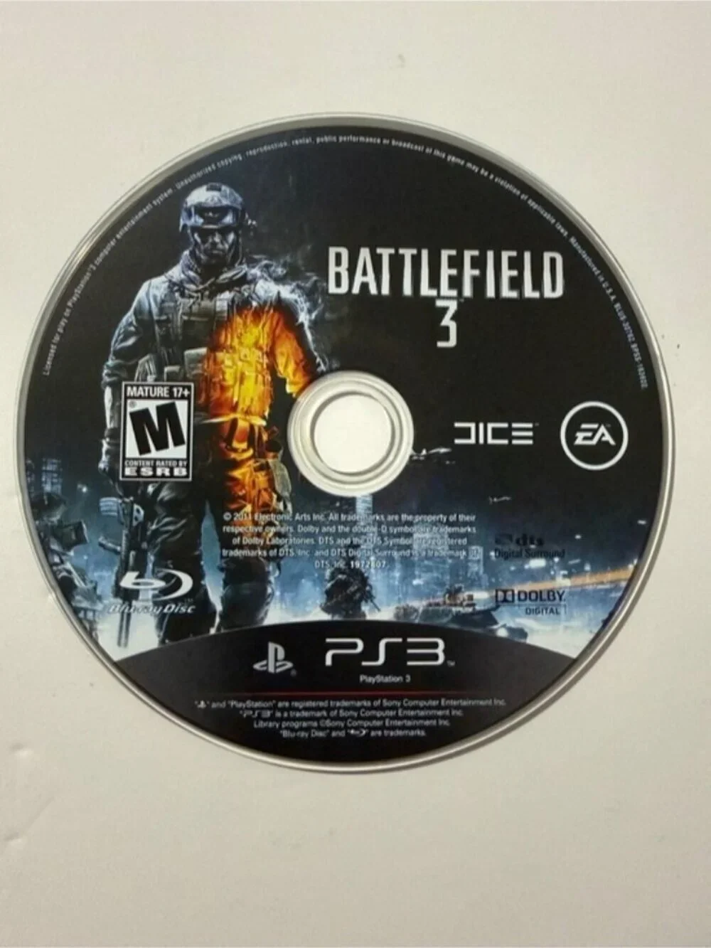 Battlefield 3 PS3 Complete w/ Case Manual Inserts